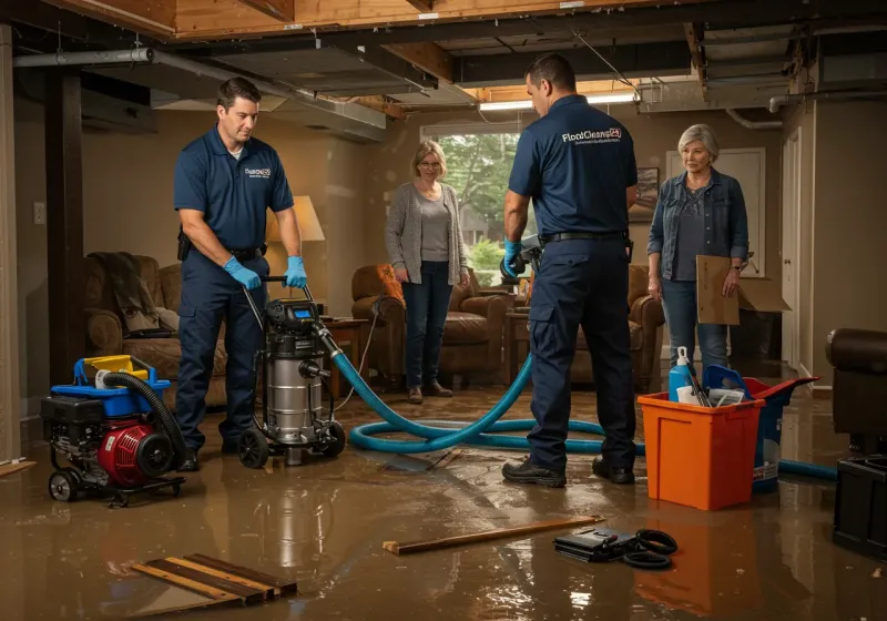 Basement Water Extraction and Removal Techniques process in Wabash, IN